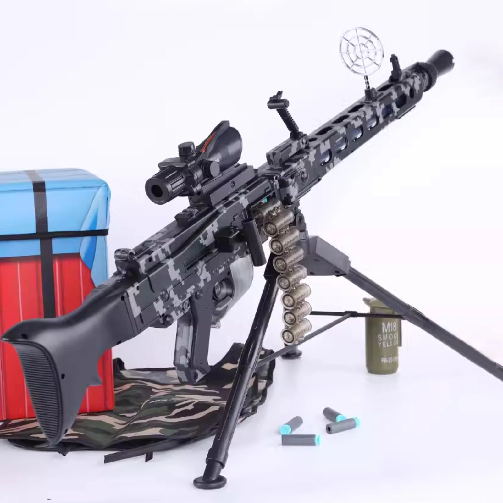 MG3 Nerf Automatic Light Machine Gun With Tripod